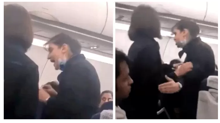 A passenger makes a flight attendant cry: a colleague intervenes to ...